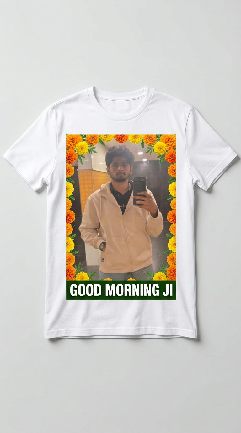 GOOD MORNING JI TEE